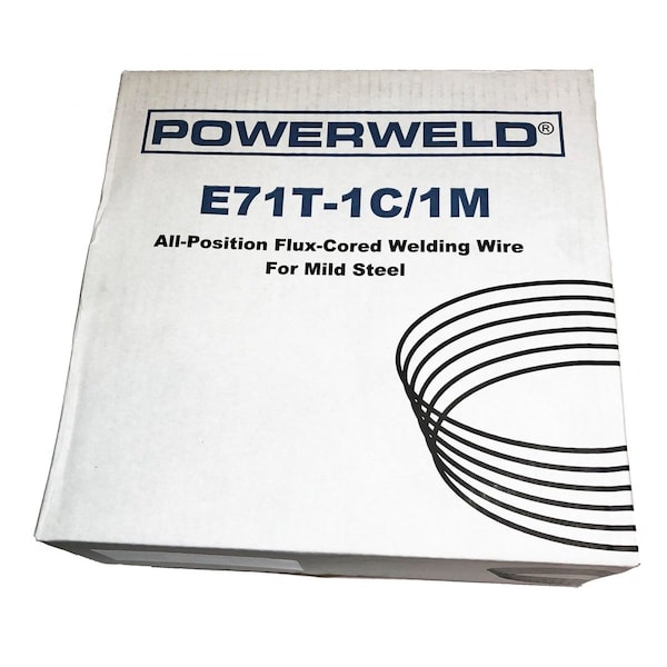 Powerweld MIG Wire, Gas Shielded Flux Core, E71T-1C/1M, .045" x 33 lb 71T104533 - main